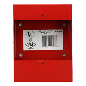 Caja de Montaje Superficial / Policarbonato Lexan / Acero Calibre 16 / 139 x 104 x 35 mm / Para Estaciones Manuales Direccionables