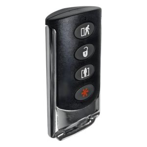 Llavero Remoto Inalámbrico / 4 Botones Programables / Uso Rudo / 345 MHz / Batería 5 Años / 50 g