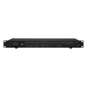 Amplificador de Audio / 2 x 60W / 4-8Ω / Bluetooth USB SD / Efectos Delay Echo Repeat / 1.59 x 0.69 x 0.14 ft