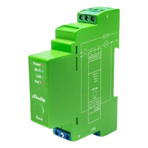 Regulador Inteligente DIN / 1 Canal / Atenuación Progresiva / Medición de Potencia / Wi-Fi 2.4 GHz / Bluetooth / Ethernet / 110-240V AC / 16 A