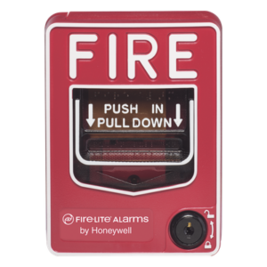 Estación Manual de Alarma Contra Incendio / Doble Acción / Cerradura con Llave / Montaje en Superficie o Empotrado / UL 38