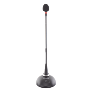 Micrófono de Escritorio Cuello de Ganso / Condensador Cardioide / Phantom +48V / Salida XLR Balanceada / Cable 8 m (26.2 ft)