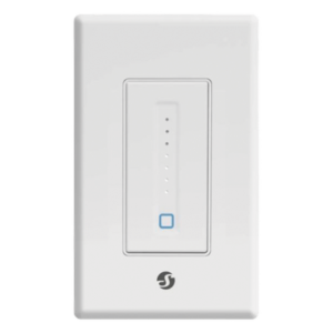 Interruptor Atenuable de Pared / Wi-Fi 2.4 GHz / 400 W Incandescente / Control Táctil / -20°C a 40°C / Compacto 104x44x39 mm