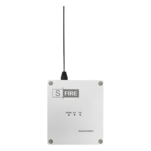 Receptor Inalámbrico / Alcance 2500 m (8202.1 ft) / 2 Salidas de Relevador Tipo C / Frecuencia 433.92 MHz / Contacto Seco para Panel de Alarma