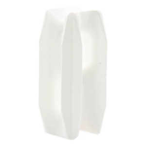 Aislador de Esquina para Cerco Eléctrico / Aislamiento 18 kV / Resistencia Mecánica 10.2 kg / Anti UV / 66 mm x 31.6 mm / Acabado Blanco