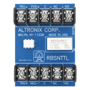 Módulo Relé Ultrasensible / Trigger 3-24VDC / Salida DPDT 1A/120VAC o 2A/28VDC / Operación 12-24VDC / Consumo 45 mA