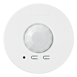 Sensor de Ocupación Inalámbrico de Techo / PIR 360° / Cobertura 30.2 a 62.4 m² (324 a 676 ft²) / RF 18 m (59 ft) / Batería CR123 / 10 Años de Duración