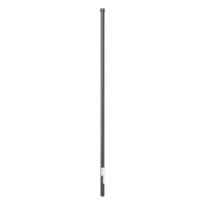 Poste de Esquina para Cerca Electrificada / 1.2 m (3.9 ft) / Tubo Galvanizado Calibre 18 / 1" Diámetro / 5 Aisladores