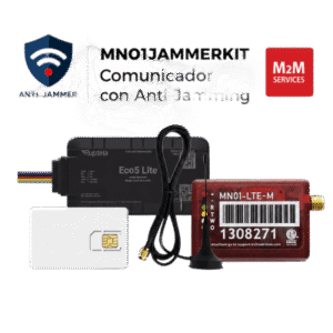 Kit Comunicador Celular LTE-M / Detección Anti-Jammer / 500 MB / 2 Años / Compatible con Paneles TIP/RING