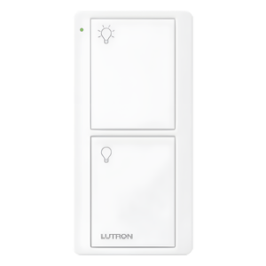 Control Remoto Inalámbrico / 2 Botones On/Off / RF 431-437 MHz / Alcance 18 m (59.1 ft) / Batería 10 Años / Sin Cableado