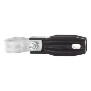 Aislador de Paso o Esquina / Abrazadera Ajustable 33-38 mm / Resina 100% Virgen / Anti-Arqueo / Protección UV e IP