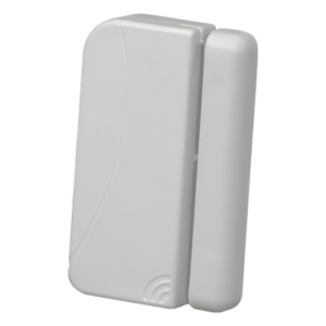 Sensor de Puerta/Ventana / Perfil Ultra Compacto 4.6 x 2.0 x 1.0 cm / Frecuencia 433.92 MHz / Contacto Externo / Detección de Manipulación / Rango 0°C a 49°C