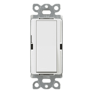 Apagador de Pared Unipolar / 15 A / 120/277 V / Paleta Decoradora / Cargas Generales y Motores / Acabado Brillante