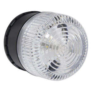 Microcontrolador de Alarma Audiovisual / IP66 / Policarbonato / -40°C a 60°C / 32 Tonos / 8 Patrones LED / Respaldo de Batería