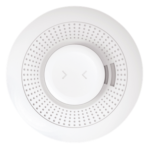 Detector Inalámbrico de Humo y Calor / Alarma 85 dBA / Alcance 92 m (300 ft) / AES-128 / One-Go-All-Go / Enrolamiento Automático