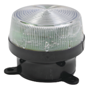 Estrobo de alta intensidad / 12VCC / 90 destellos/min / 68mm diámetro / 5cm alto / 2.7in diámetro / 1.6ft equivalente en altura