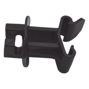 Aislador para Cerca Electrificada / Poste Tipo T / 50 mm de Altura / Apertura 1" / Protección UV e Intemperismo / Resinas Vírgenes