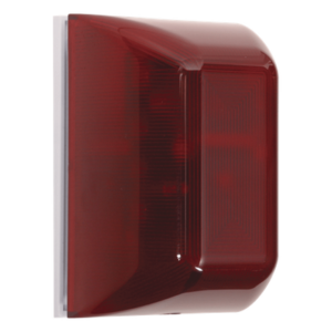 Minicontrolador Audiovisual / Alertas Visuales y Audibles / 32 Sonidos / 8 Patrones LED / Color Rojo
