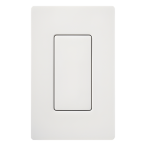 Inserto Ciego para Placa de Pared / Instalación a Presión / 2 a 6 Espacios / Blanco Brillante