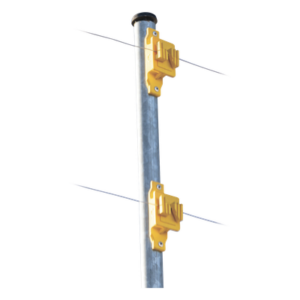 Aislador de Paso para Cerco Eléctrico / Aislamiento 18 kV / Resistencia Mecánica 10.2 kg / Protección UV / Polipropileno y Policarbonato