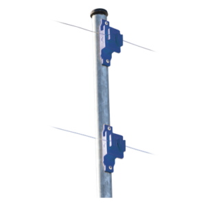 Aislador de Paso para Cerco Eléctrico / Aislamiento 18 kV / Resistencia Mecánica 10.2 kg / Protección UV / Polipropileno y Policarbonato