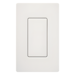 Inserto Ciego para Placa de Pared / Estilo Designer / Acabado Snow Satinado / Sin Tornillos Visibles
