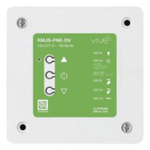 Módulo de atenuación PowPak / Fase directa o inversa / 120/277 V / Hasta 450 W-VA / Clear Connect 431-437 MHz / 10 Pico + sensores / Sistema Vive
