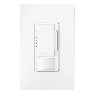 Atenuador de Pared con Sensor de Ocupación y Vacancia / 120 V / 600 W Incandescente-Halógeno / 150 W LED-CFL / 180° / 81 m² (871.9 ft²) / Unipolar o Multilocalización