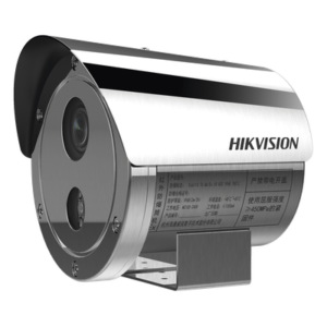 Cámara Bala IP / 4 Megapixel / Lente Motorizado 2.8 a 12 mm / Anticorrosión SUS304 / Antiexplosión ATEX-IECEx / IR 50 m (164 ft) / WDR 120 dB / IP68 / PoE