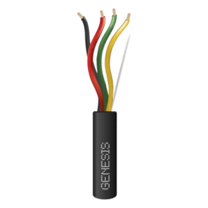 Carrete de Cable / 152 m (500 pies) / 4 x 18 AWG / Direct Burial FPL / Intemperie / Detección de Incendio y Evacuación