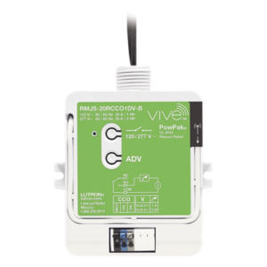 Módulo de Relevador Inalámbrico / 20 A / 120/277 V~ / Contacto Seco para HVAC / Clear Connect RF / Compatible con Pico y Vive Hub