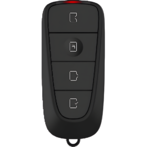 Control Remoto Tipo Llavero / 433 MHz / 4 Botones / LED Indicador / IP40 / 3.1' × 1.4' × 0.8'