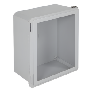 Gabinete de Fibra de Vidrio / IP66 / 554 x 461 x 263 mm / Puerta Transparente Removible / 1.82 x 1.51 x 0.86 ft