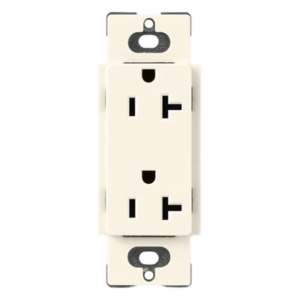 Contacto Dúplex de Pared / 20 A / 125 V / Terminales Laterales o Push-In / Acabado Satin Colors / Sin Tamper-Resistant
