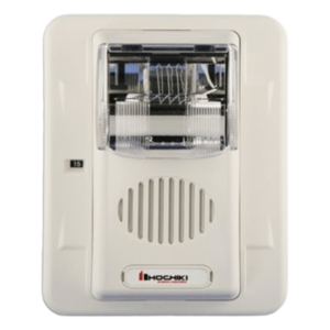 Sirena Estrobo / 12 Vcd / Multi-Candela 15-75 cd / Montaje en Pared / 5"x4.5"x2.5" / UL 464 y UL 1971
