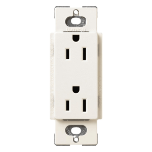 Contacto Dúplex de Pared / 15 A / 125 V / Conexión a Tierra / 3 Hilos / Color Biscuit