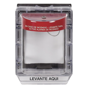Cubierta Protectora de Policarbonato / Bocina 95-105 dB / Montaje Empotrado / IP54 / ADA / 158x127x132 mm (6.2x5.0x5.2 in)