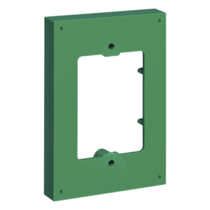 Espaciador / 5/8" (16 mm) / Plástico verde / Cajas estándar / 0.52 ft profundidad