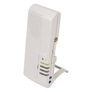 Receptor de voz / 4 canales / 1000′ (300 m) alcance / 433 MHz / 10 tonos / 53 palabras inglés-español / 12 VDC
