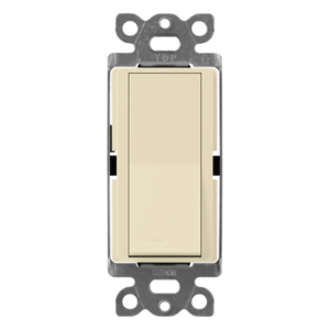 Apagador Claro / 4 vías (4-way) / 15 A / 120-277 V~ / no atenuable / acabado satinado Sand