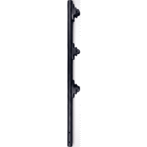 Poste de Paso para Cerca Eléctrica / Tubo de Acero Galvanizado / 25 mm (1 in) de Diámetro / 75 cm (29.5 in) de Longitud / 3 Aisladores / Pintura Negra Resistente a la Intemperie / 0.57 kg