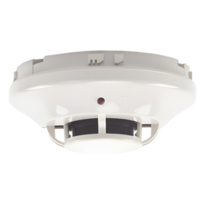 Detector de Humo Fotoeléctrico con Termistor Térmico / 24VDC / 57°C Fijo / Bajo Perfil / 2 in Altura x 6.2 in Diámetro