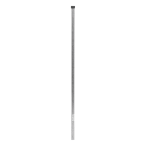 Poste de Esquina para Cerca Electrificada / Tubo Galvanizado 1" Calibre 18 / Altura 1 m (3.3 ft) / 5 Perforaciones para Aisladores