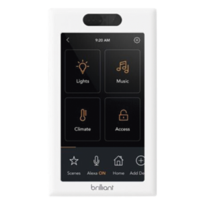 Control de Iluminación Inteligente / Pantalla Táctil LCD 5 Pulgadas / Wi-Fi 2.4 GHz / 3 Controles Integrados / Compatible Alexa, Google Home y Apple HomeKit / 120V 60 Hz