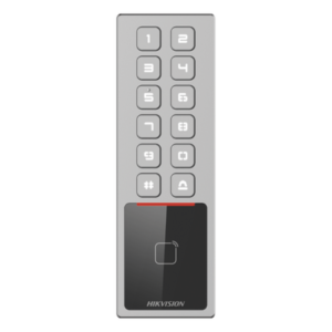 Teclado de Control de Acceso Antivandálico / IP65 & IK08 / 3,000 Usuarios / 10,000 Tarjetas / Lector MIFARE 13.56 MHz / TCP/IP y RS485 / 100,000 Eventos