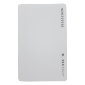 Tarjeta MIFARE Classic / 13.56MHz / 4KB / PVC Imprimible / ISO CR80 / UID 34 Bits