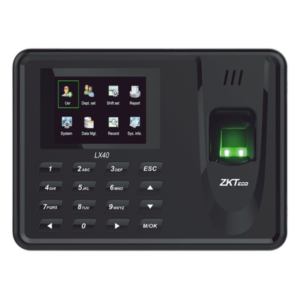 Terminal de Asistencia / Huella Digital / 500 Huellas / 50,000 Eventos / Reportes Excel vía USB / 7.2 x 5.3 x 1.4 in