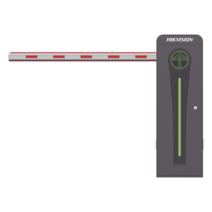 Barrera Vehicular Automática / Brazo Iluminado LED 4 m (13.1 ft) / Motor Brushless 24 VDC / 360 Ciclos/Hora / Semáforo Rojo-Verde Integrado / Control Bluetooth