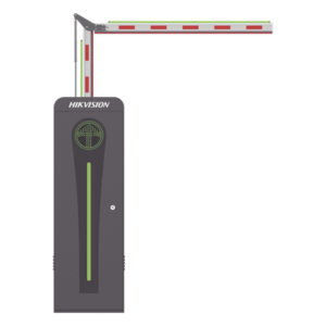 Barrera Vehicular / Brazo Articulado LED 3 m (9.8 ft) / Derecha / Motor Brushless / 360 Ciclos/Hora / Apertura 3 s / Semáforo Rojo-Verde
