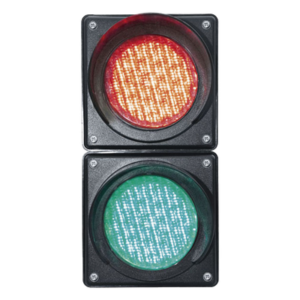Semáforo LED / 100 mm / Bicolor Rojo-Verde / 31 LEDs / IP65 / 110 VCA / 5 W